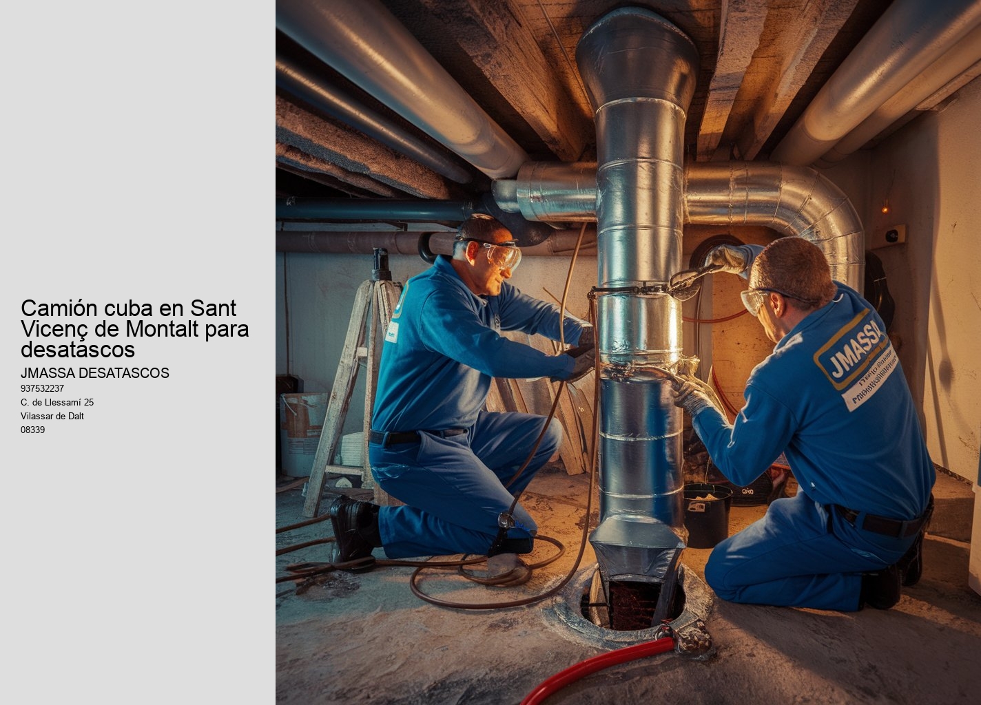 Contáctanos para un servicio de desatasco eficiente